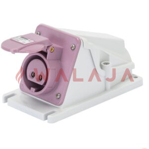 GEWISS WALL MOUNTED SOCKET - 90 DEG  - GW62539- IP44-3PIN-16A-24V