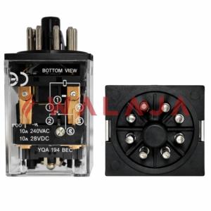 Relay -MK2P-I-24V(12V)DC10A-8D - MK2P-I-220VAC10A-8D