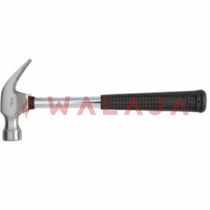 CLAW HAMMER STEEL HANDLE - 0.5kg/16oz 32cm