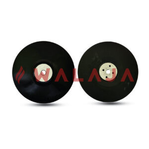 RUBBER BACKING PAD WITH VELCRO HOLE - 4.5”