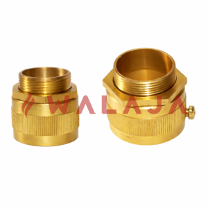 BRASS ADAPTOR FOR GI FLEX. CONDUIT 20MM