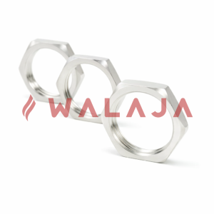 BRASS NICKLE PLATED LOCKNUT 50mm