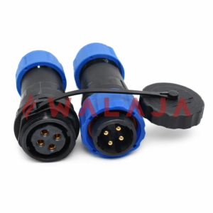 MALE & FEMALE CONNECTOR - SP16D4 4Pin 16mm