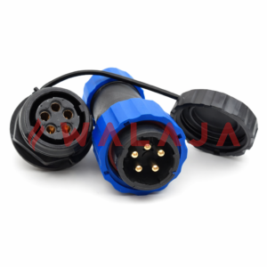 MALE & FEMALE CONNECTOR - SP16D5 5Pin 16mm