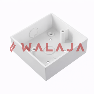 PVC BACKBOX - 3 x 3 with Square Hole