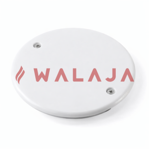 PVC BLANK PLATE - 65MM (20MM) C/Box LID – White , Black