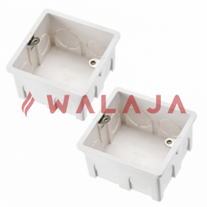 SWITCH BOX - 6 x 3 GI BOX / 6 x 3 PVC BOX