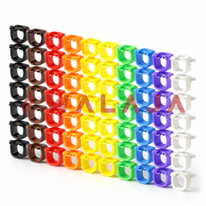 CABLE MARKER - BM-0 0.5mm – 1.6mm ( White & Yellow ( A-Z , 0-9 ) )