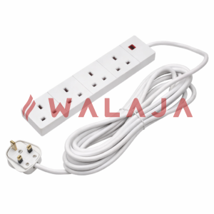 EXTENSION SOCKET - 4way / 3mtr