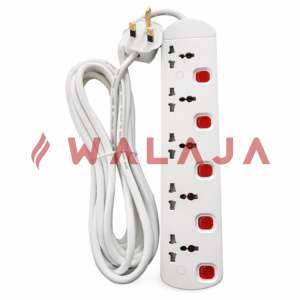EXTENSION SOCKET - 5way / 3mtr