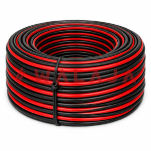 SPEAKER CABLE -  2c x 0.75mm2 100yard ,Red/Black