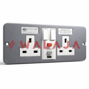 MK CXP10735 – 2G 13A RCD Switch Socket Outlet