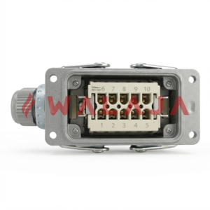 Heavy Duty Connector – Bottom open, 10 Pin