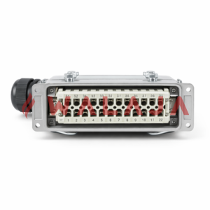 Heavy Duty Connector – Bottom open, 24 Pin
