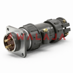 Aviation/Military Round Connector – 2 Pin