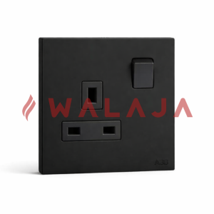 ABB Millenium BS Single Pole Switched Socket Outlet – AM23386-SB