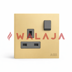 ABB Millenium BS Single Pole Switched Socket Outlet – AM23386-MG