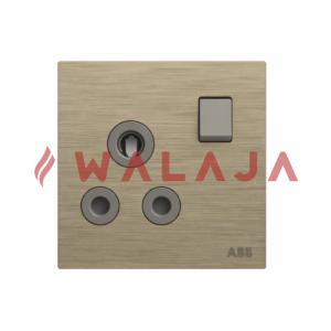 ABB Millenium BS Double Pole Round Pin Switched Socket Outlet – AM20986-AG