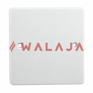 MK K0181WHI – 1 Gang Blank Plate, White