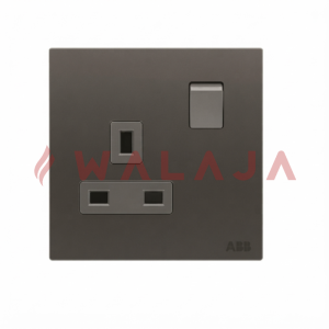 ABB Millenium BS Double Pole Switched Socket Outlet – AM23786-SB