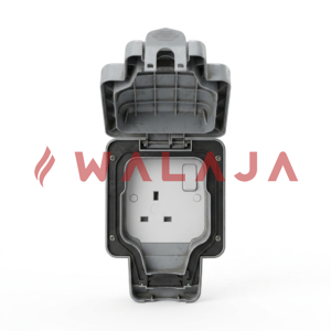 MK Masterseal 13A 1G Switched Socket – Weatherproof IP66 (MK56486GRY)