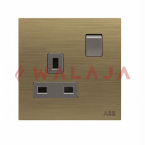 ABB Millenium BS Double Pole Switched Socket Outlet – AM23786-AG