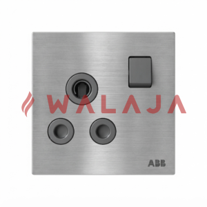 ABB Millenium BS Double Pole Round Pin Switched Socket Outlet – AM20986-ST