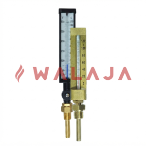 VALVES & PIPE FITTINGS- THERMOMETER Aluminum/ Stainless Steel Connection: 1/4", 1/2" Shank: 6", 9"