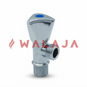 VALVES & PIPE FITTINGS -ANGLE VALVE Brass CP Connection: 1/2"