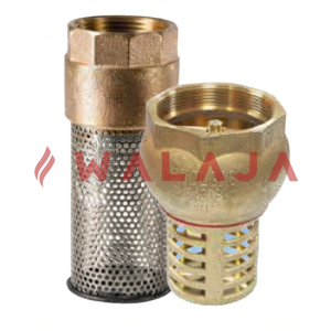 FOOT VALVES- Brass/ Bronze Size: 1/2" to 2"