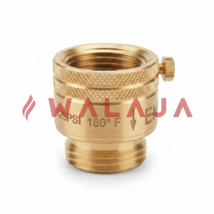 VALVES & PIPE FITTINGS – HOSE CONNECTION VACUUM BREAKER Brass Size: 1/2", 3/4", Hose Thread